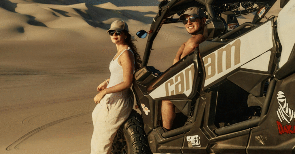 Real life adventure in safari