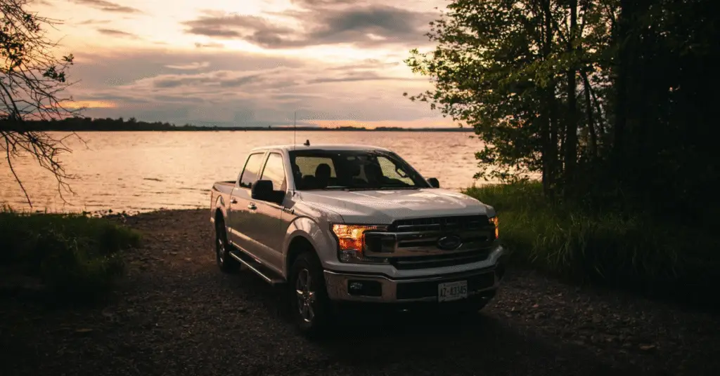 Tims Ford Lake at sunset with kayaks, Day Trips from Nashville